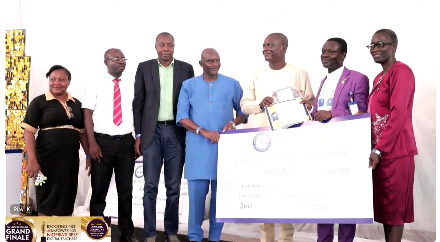 Deeper Life High School Shines at Cybersmart Educators Initiative 1.0, Wins 2nd Runner-Up Award